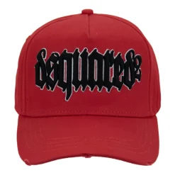 Dsquared2 Gotische Stijl Baseballpet met Gesp-Heren Petten