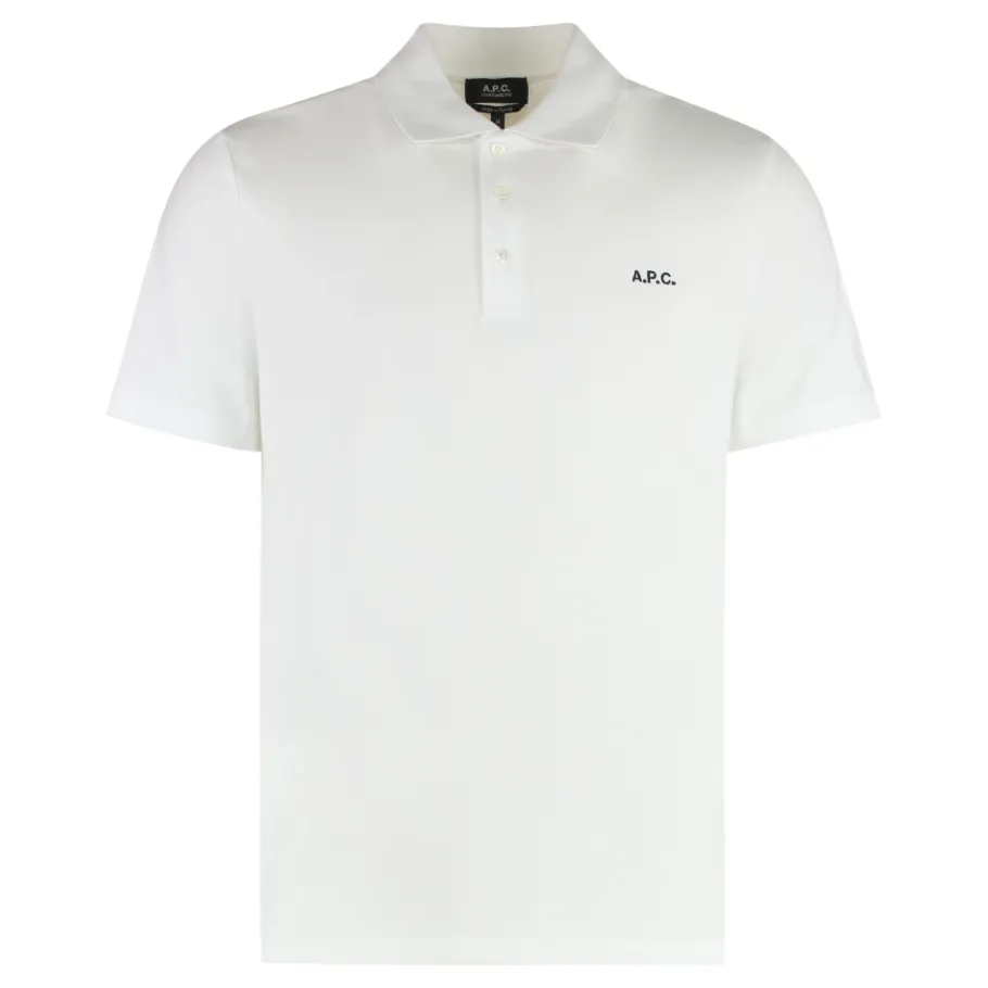 A.P.C. Gots Katoen-piqué Poloshirt-Heren Shirts