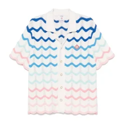 Casablanca Gradient Wave Shirt-Heren Overhemden