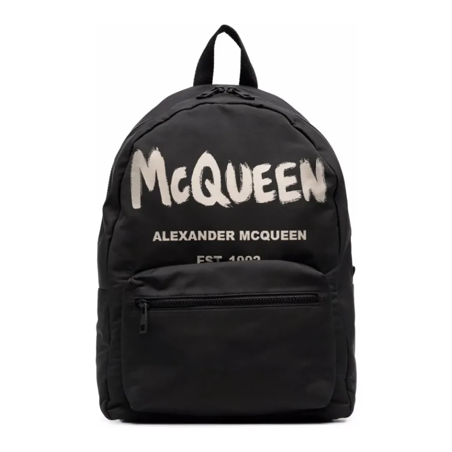 Alexander McQueen Graffiti Bucket Bag & Backpack-Heren Rugzakken