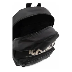 Alexander McQueen Graffiti Bucket Bag & Backpack-Heren Rugzakken