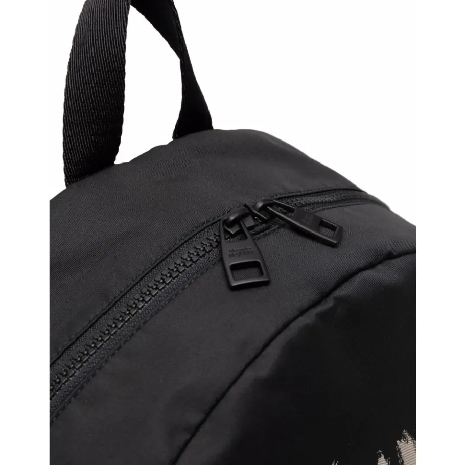Alexander McQueen Graffiti Bucket Bag & Backpack-Heren Rugzakken