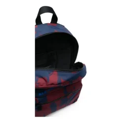 Alexander McQueen Graffiti Logo-Print Rugzak-Heren Rugzakken