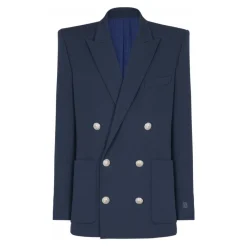 Balmain Grain de poudre blazer-Heren Kostuums