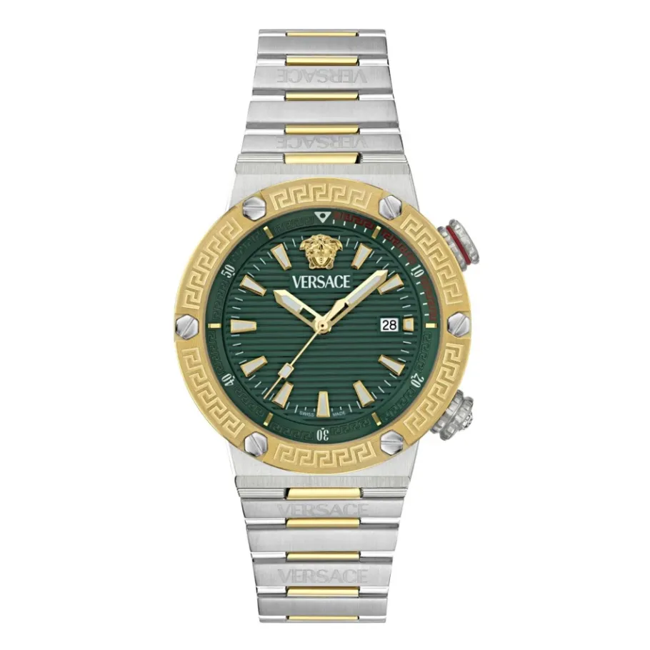 Versace Greca Logo Diver-Heren Horloges