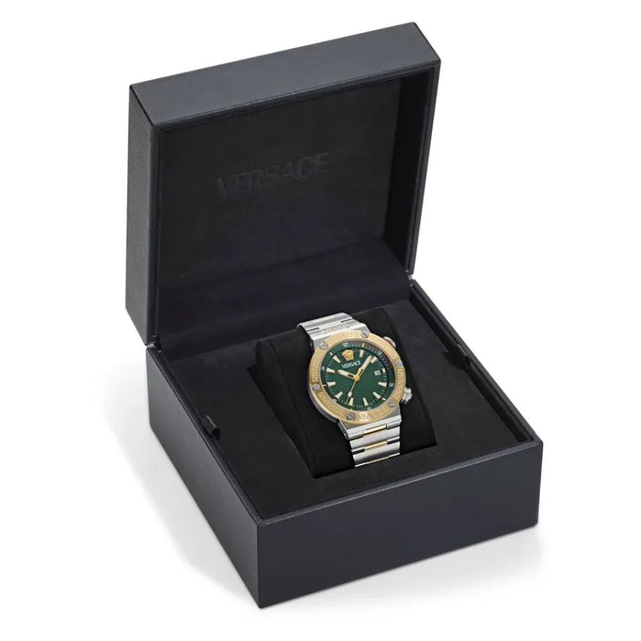 Versace Greca Logo Diver-Heren Horloges