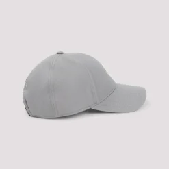 Moncler Grijze Baseballpet Stijlvol Accessoire-Heren Petten