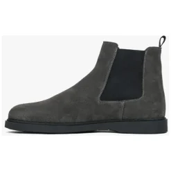 Estro Grijze Chelsea Boots-Heren Laarzen