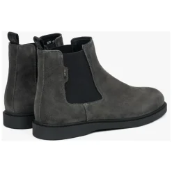 Estro Grijze Chelsea Boots-Heren Laarzen