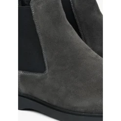 Estro Grijze Chelsea Boots-Heren Laarzen