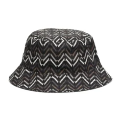 Emporio Armani Grijze Cloche Hoed met Eagle Logo-Heren Hoeden