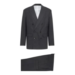 Dsquared2 Grijze Elegante Jurken voor Vrouwen-Heren Kostuums