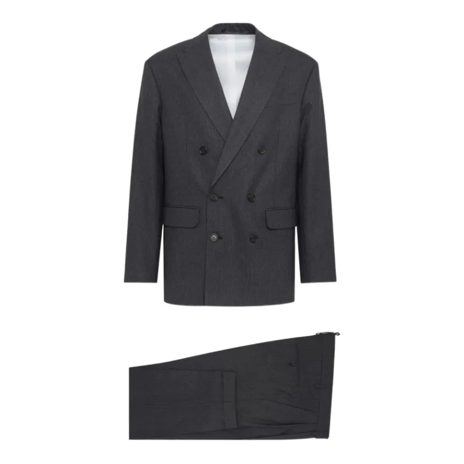 Dsquared2 Grijze Elegante Jurken voor Vrouwen-Heren Kostuums