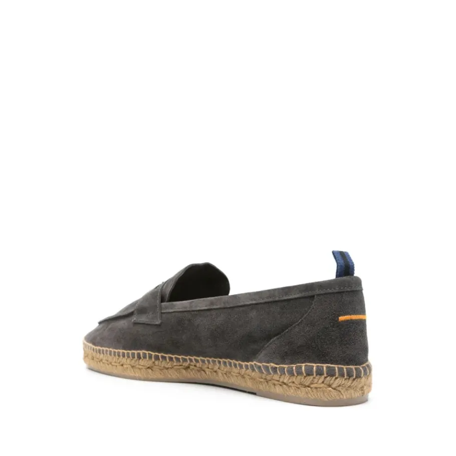 Castañer Grijze Espadrilles voor Mannen SS25-Heren Espadrilles