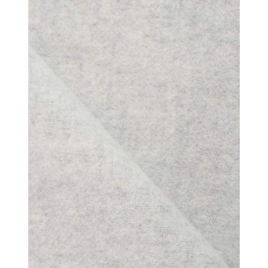 Jacquemus Grijze Franje Wollen Sjaal-Heren Sjaals