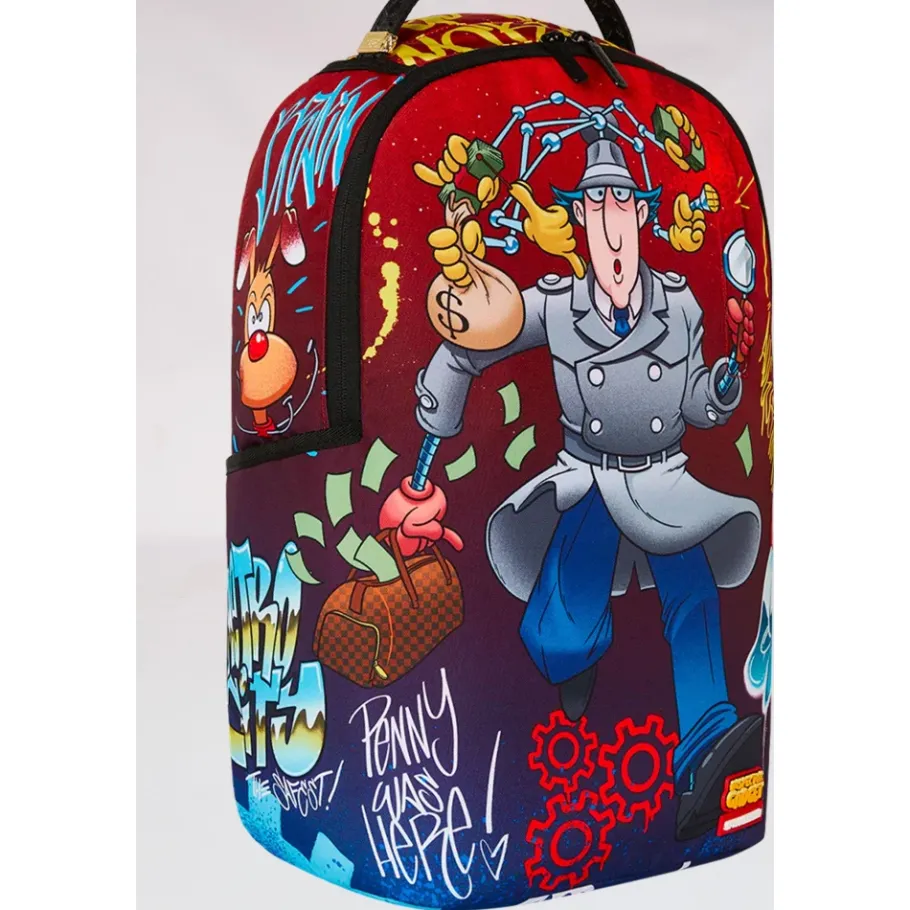 SPRAYGROUND Grijze Inspector Gadget Rugzak-Heren Rugzakken