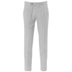 Eleventy Grijze Milano Double-Breasted Jurk-Heren Kostuums