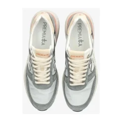 Premiata Grijze Rook Sneaker Mick 7245-Heren Sneakers