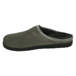 Shepherd Grijze Suède Pantoffels LUDVIG Model-Heren Pantoffels