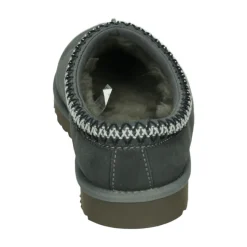 UGG Grijze Suède Pantoffels met Rubberen Zool-Heren Pantoffels