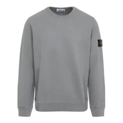 Stone Island Grijze Sweatshirt AW25 Comfort Stijl-Heren Truien & Vesten