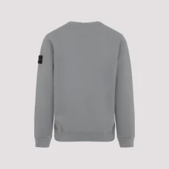 Stone Island Grijze Sweatshirt AW25 Comfort Stijl-Heren Truien & Vesten