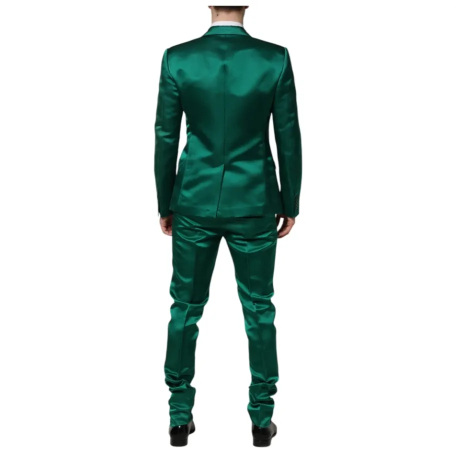 Dolce & Gabbana Zijden 3-Delig Pak-Heren Kostuums