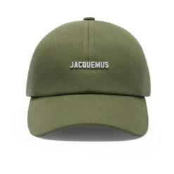 Jacquemus e Logo-Plaque Gebogen Rand Hoed-Heren Petten
