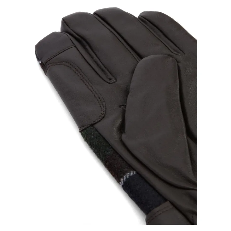 Barbour e Waterdichte Leren Wol Handschoenen-Heren Handschoenen