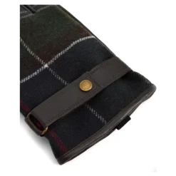 Barbour e Waterdichte Leren Wol Handschoenen-Heren Handschoenen