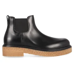 Bottega Veneta Haddock Leren Chelsea Boots-Heren Laarzen