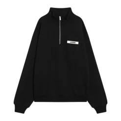 Jacquemus Half-Zip Sweatshirt-Heren Truien & Vesten