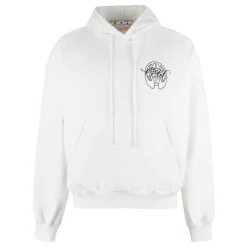 Off White Hand Arrow Boxy Hoodie-Heren Truien & Vesten