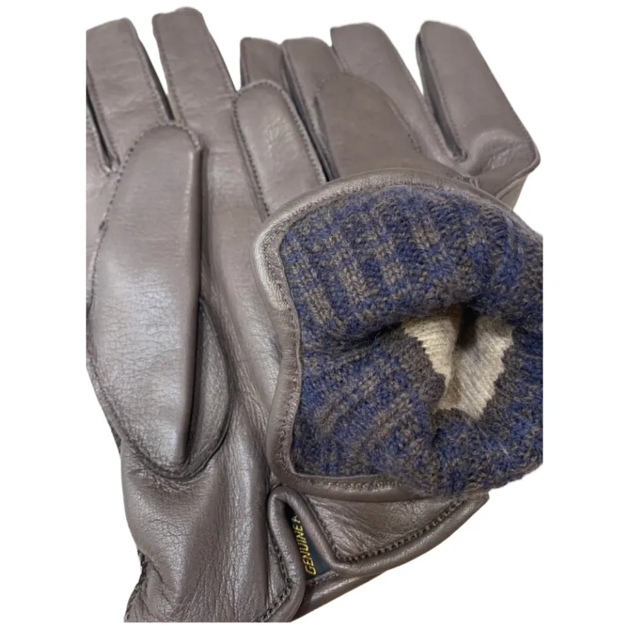 Restelli Guanti Handgemaakte Heren Elegante Leren Handschoenen-Heren Handschoenen