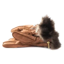 Restelli Guanti Handgemaakte Italiaanse Brandy Ski Handschoenen-Heren Handschoenen