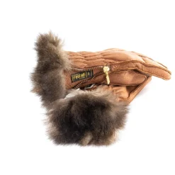 Restelli Guanti Handgemaakte Italiaanse Brandy Ski Handschoenen-Heren Handschoenen