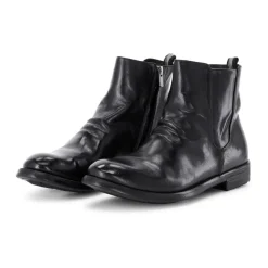 Officine Creative Handgemaakte leren enkellaarzen-Heren Laarzen