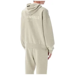 Fear Of God Heather Stone Gebreide Hoodie SS25-Heren Truien & Vesten