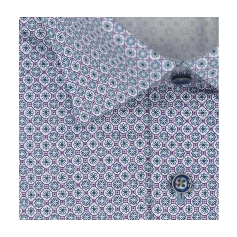 OLYMP Heren Casual Overhemd Lange Mouw-Heren Overhemden