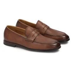 Kazar Heren instap leren halfschoenen-Heren Instappers & Slip Ons