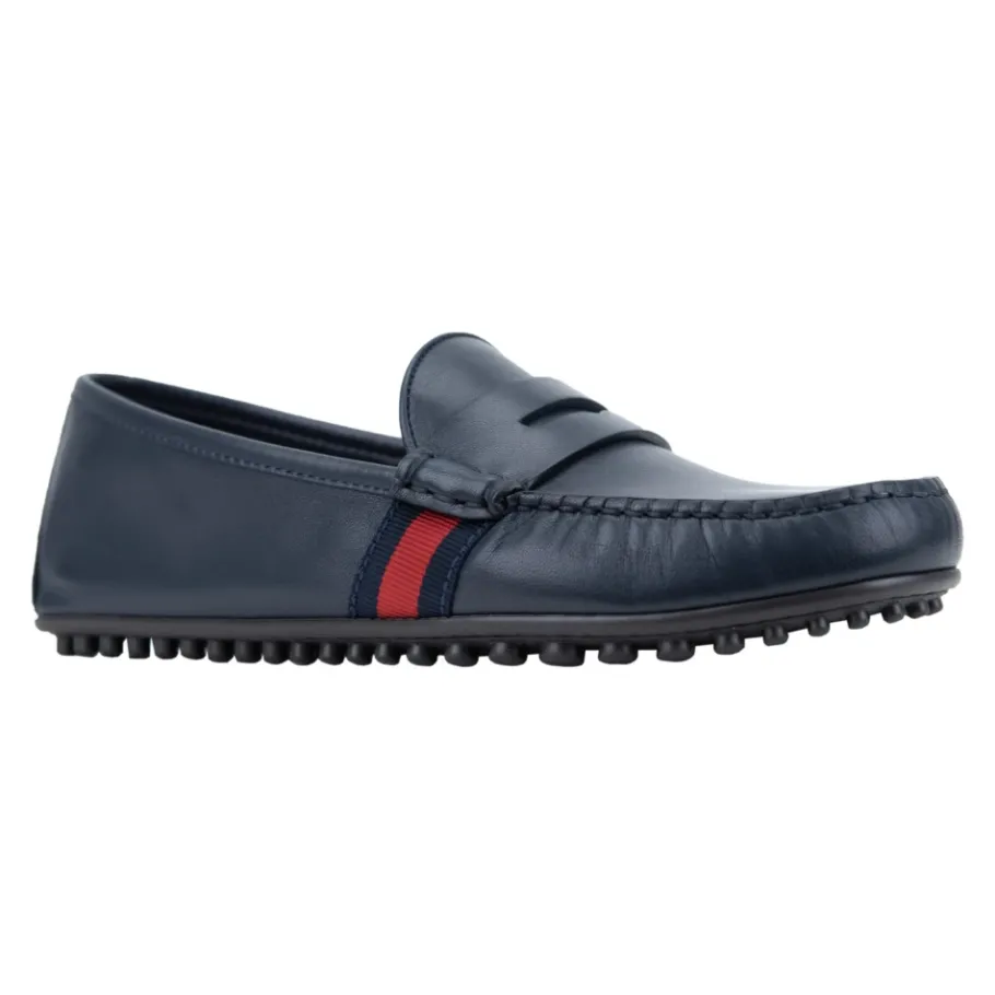 Gucci Heren Instaploafers Leren Schoenen-Heren Instappers & Slip Ons