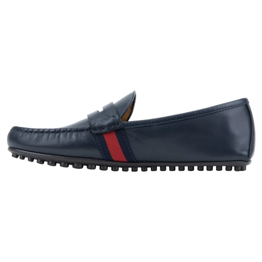 Gucci Heren Instaploafers Leren Schoenen-Heren Instappers & Slip Ons