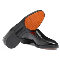 Santoni Heren leren Easy loafer-Heren Instappers & Slip Ons