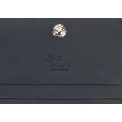 Gucci Heren leren portemonnee met 'GG' motief-Heren Portefeuilles