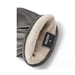 Hestra Heren Leren Winterhandschoenen met Wol-Heren Handschoenen