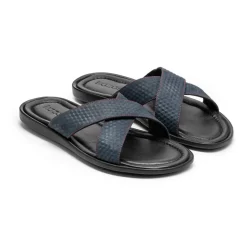Kazar Heren marinee slides-Heren Slippers