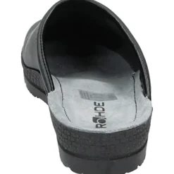 Rohde Heren Pantoffels Leren Rubberen Zool-Heren Pantoffels