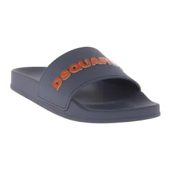Dsquared2 Heren Print Slippers Lente/Zomer-Heren Slippers