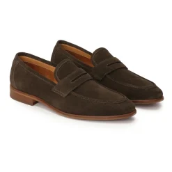 Kazar Heren suède loafers in e kleur-Heren Instappers & Slip Ons