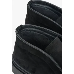 Estro Heren e Warme Verhoogde Loafers gemaakt van Echt Italiaans Premium Velours-Heren Laarzen